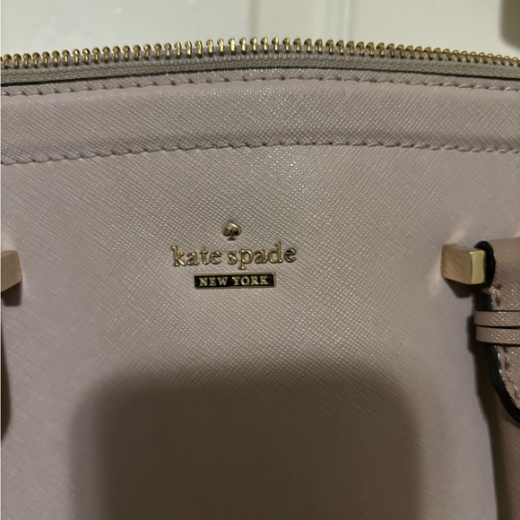 Kate Spade Cameron Street colorblock Dusty Pink/Mauve Crossbody w/ Dust Cover - Picture 4 of 11